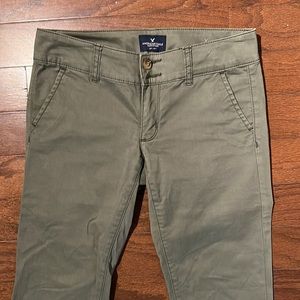 American Eagle Artist Olive Pants